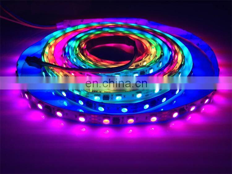 IC built in 5V 60leds/m 18W 60IC RGBW ws2812 2811 led strip