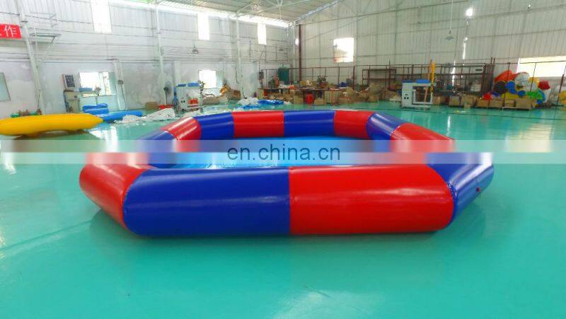 Rectangle Circular PVC Inflatable Above Ground Swimming Pool For Amusement Water Park Good Prices