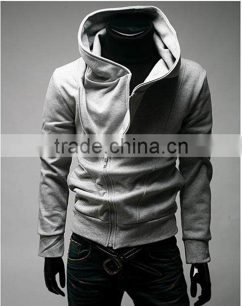 Zipper design factory price hot sale hoddies and sweatshirts for men