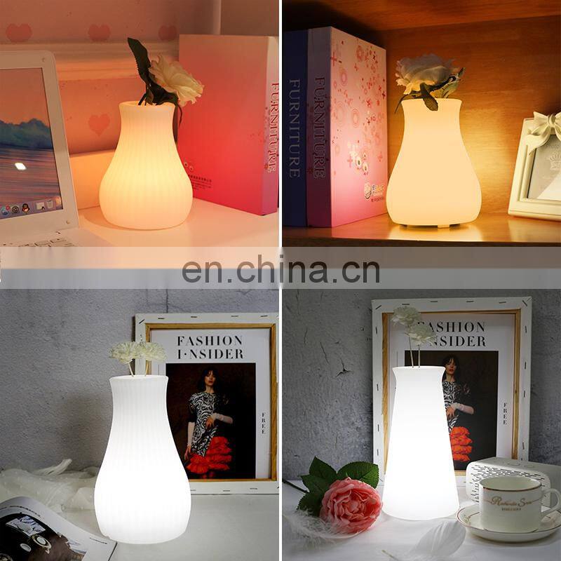 Top seller rental event growing furniture white plastic luminous LED light sofa for bar