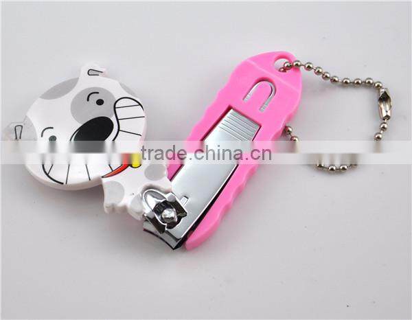 Cartoon nail clipper for babe rimei nail clipper in curve design