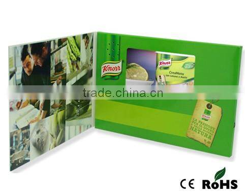 2015 Invitation Lcd Video Greeting Card