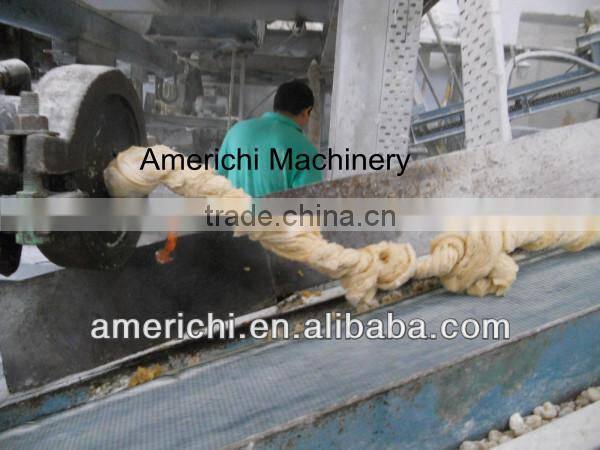 Pre gelatinized starch extruder