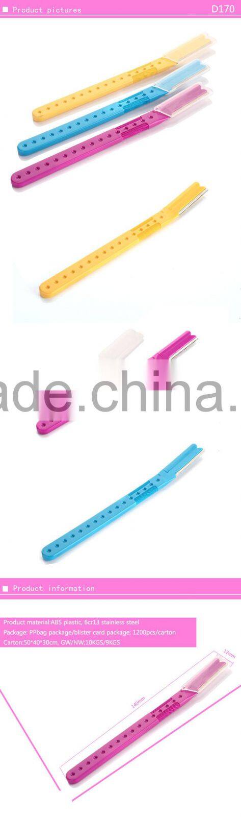 Fashion design eyebrow razor shaving for lady