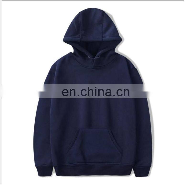 Factory-made custom women/men high-quality sports hoodie hoodie blank home pullover chest back can be customized logo