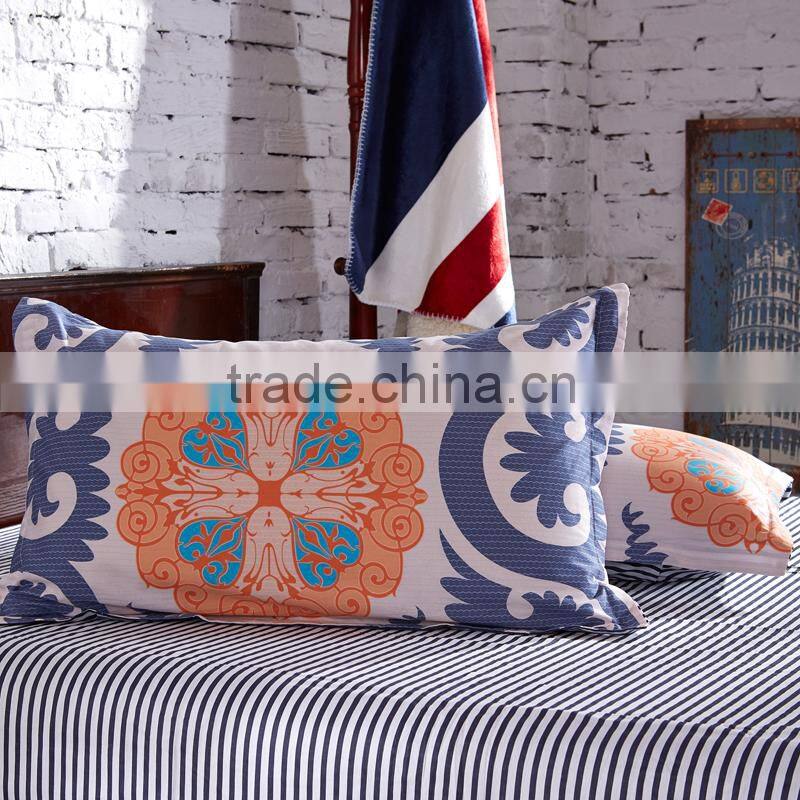 China textile floral printed American style bedding sets OEM cotton home useful duvet cover