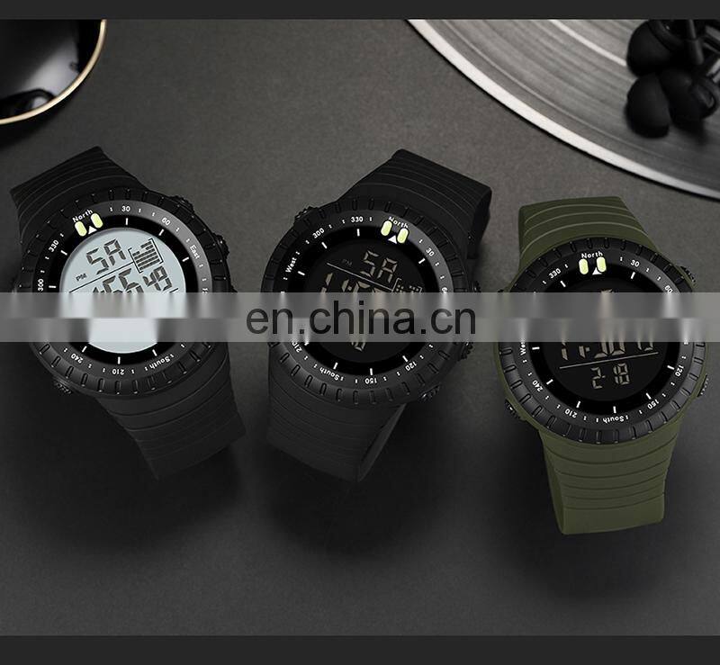 Sanda 6071 Outdoor Sports Watches Digital Male Chronograph Water Resistant Clock Watch Men