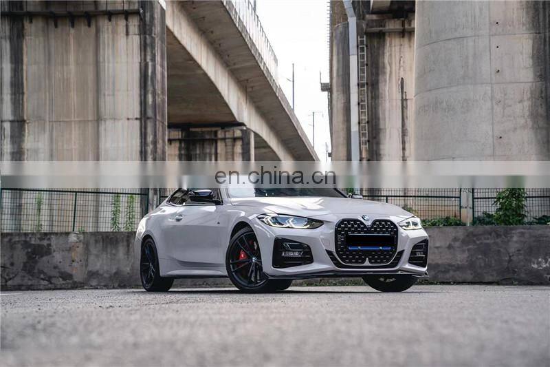 Runde Newest G22 For 2021 BMW 4 Series Carbon Fiber Front Lip 425i 430i Modified Dry Carbon Rear Lip