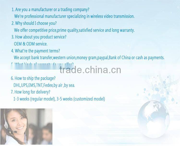 12v uav mini wireless cofdm video transmitter for FPV use