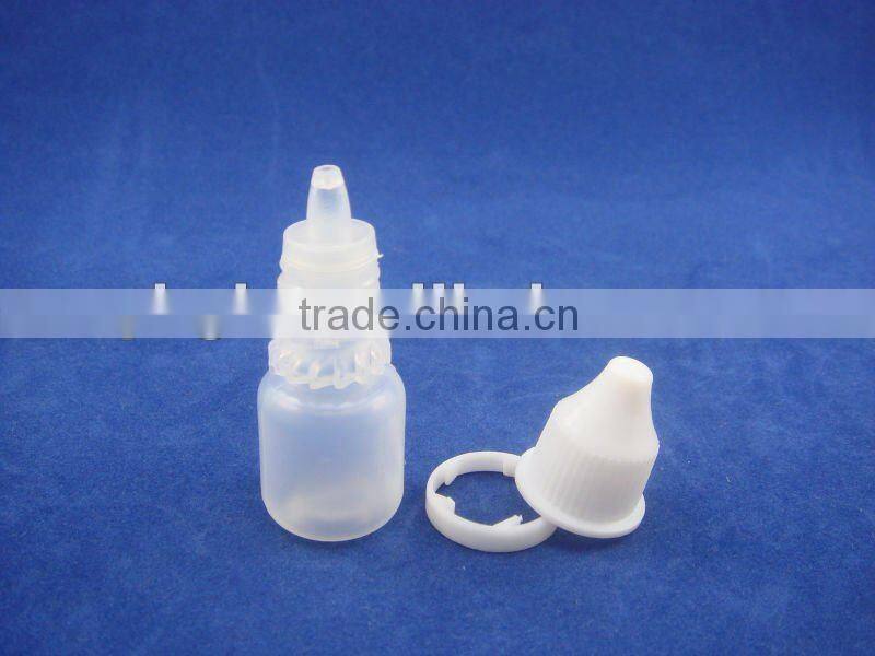 5ml eye dropper bottle,LDPE transparent drop bottle, nozzle bottle,5ml white dropper bottle