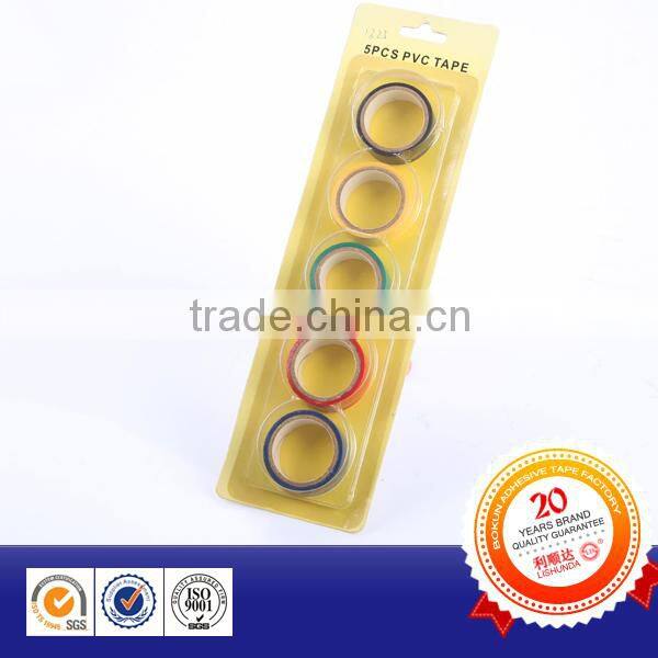 Moisture-proof PVC Electrical Insulation Tape 19mm Tapes