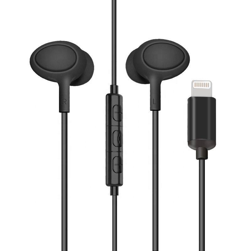 MFi original c100 chip headphone earbuds for earphone lightening