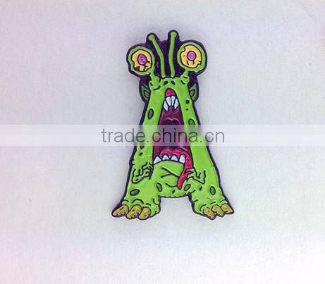 2041 gold soft enamel /custom offset print lapel pins/custom lapel pins