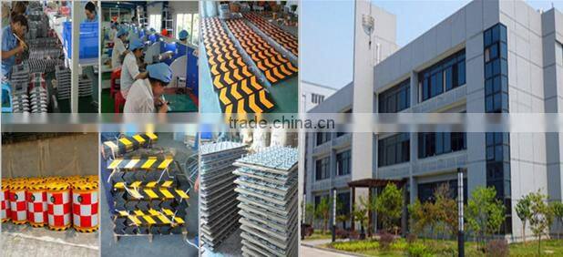 Best selling roadway 43 beads plastic 100% reflective road stud