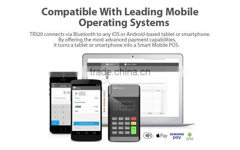 EMV PCI certified RFID NFC contactless cards mpos solution micropos FOR Android IOS