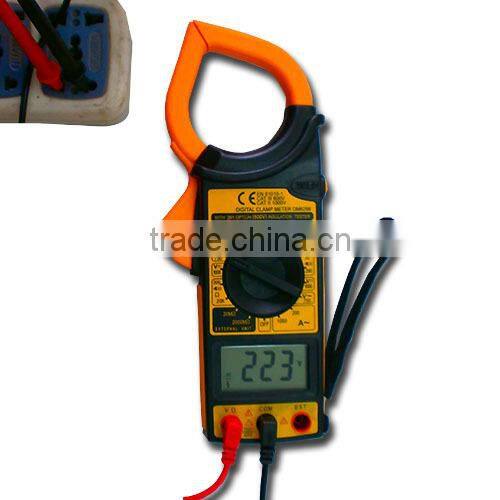 voltage tester AC and DC digital clamp meter