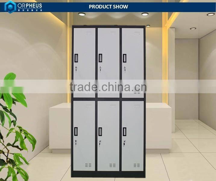 Food Factory Staff Locker Room 6 Door Steel Lockers