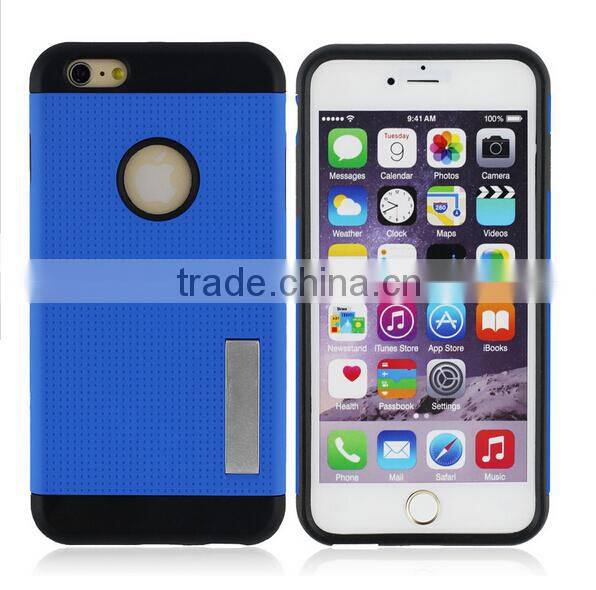 2015 China Factory Newest Colorful Tough Slim Armor Case Shockproof for IPhone6 5.5 case sustainable metal Cover back case