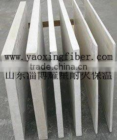 High density ceramic fiber board
