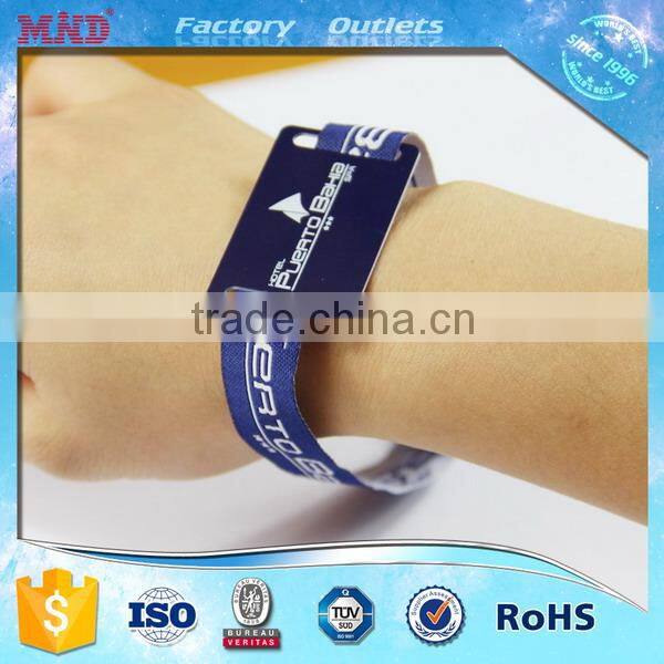 MDW85 Colored Ticket RFID 14443A NFC Wristbands