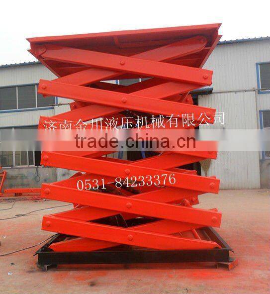 Jinchuan Brand new arrival hydraulic stationary shear fork type lifter