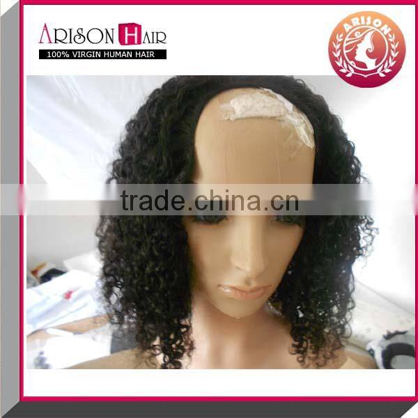 kinky curl u part full lace wig