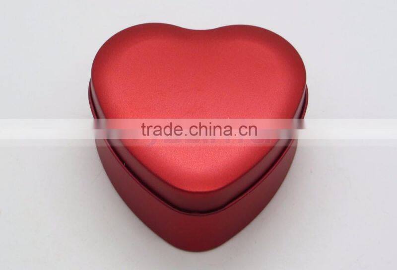 73mm x 38mm Best Choice for Candy Chocolate Factory Price Wedding Heart Tinplate Box