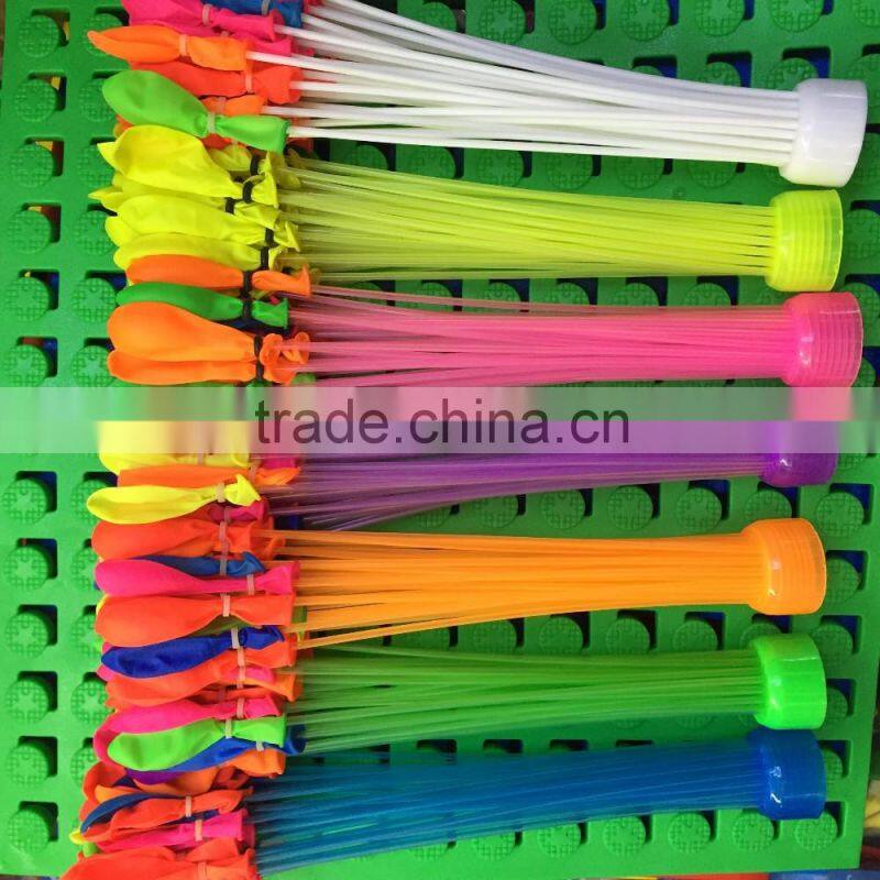 2016 hot selling around the world summer toys children Water balloons 100 balloons per minute factory wholesale