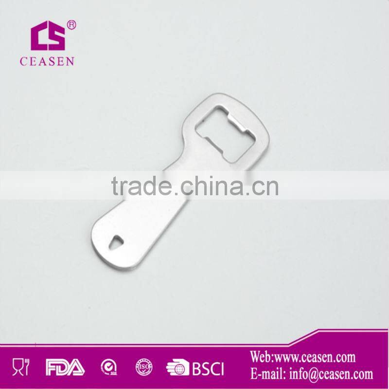 Iron plating durable bottle opener