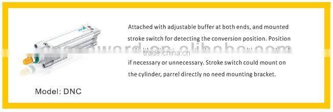 Stainless steel Pneumatic Air Cylinder, MI series
