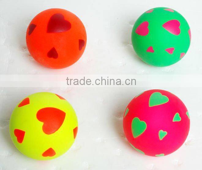 small hard rubber balls