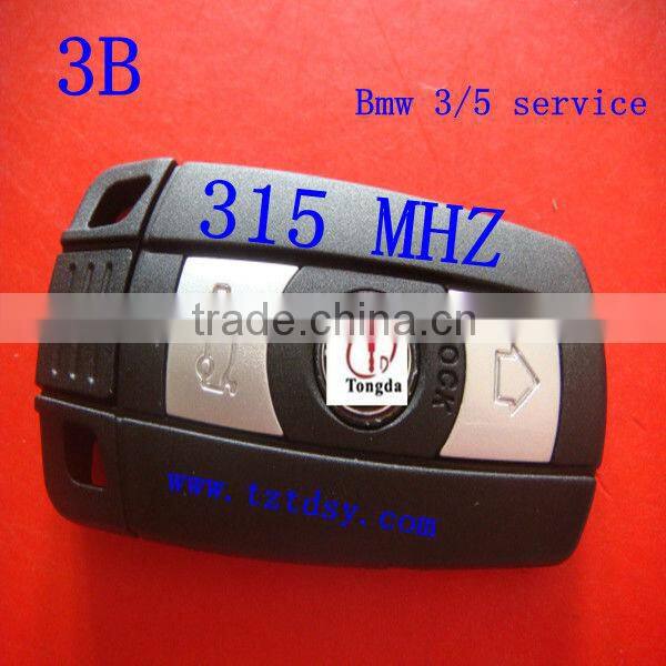 Tongda Top sale transponder chip key 3 button with 315mhz/433mhz.