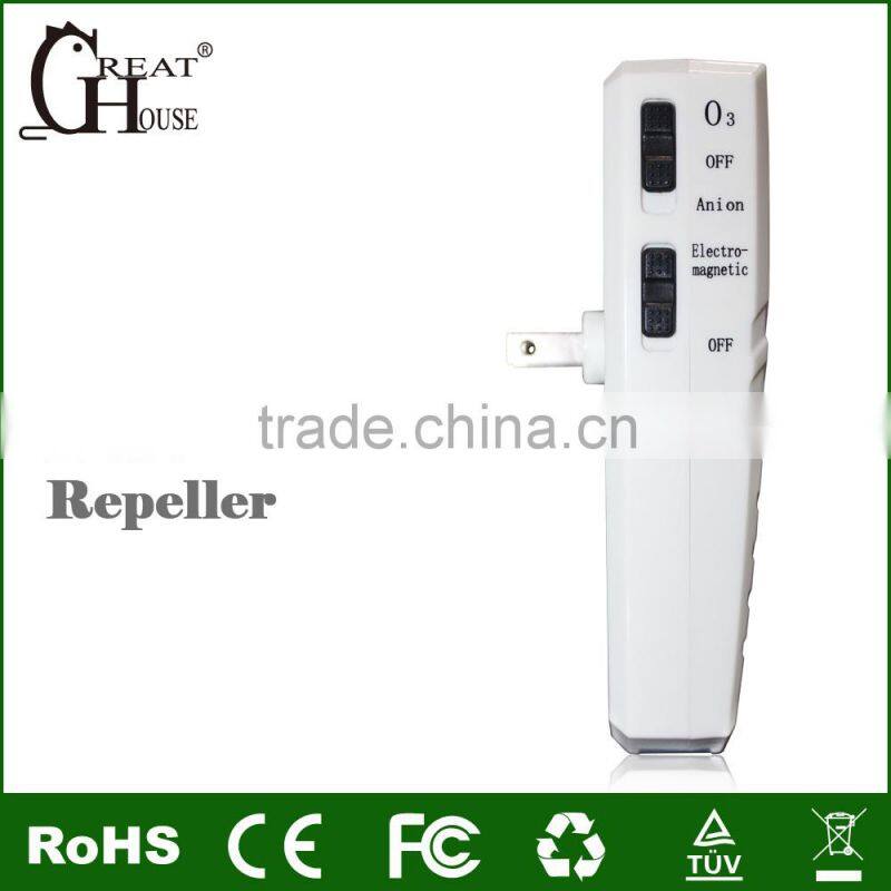 GH-701 Eco-friendly Air purifier electronic ultrasonic pest bye-Rat,roaches,mosquitoes,spiders,other insects