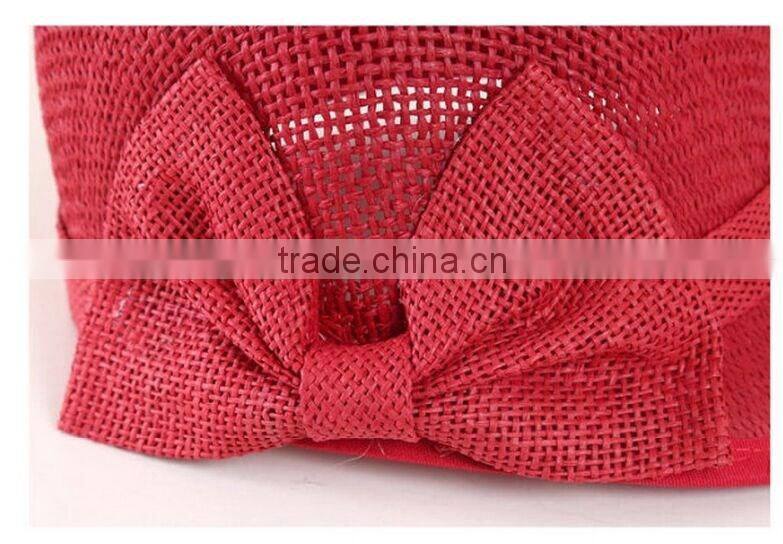 QXSH0060A Fashion straw hat for women Summer beach hat Visor