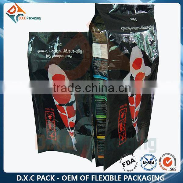 Laminating Material Dog Food 20kg Slider Zipper Bag
