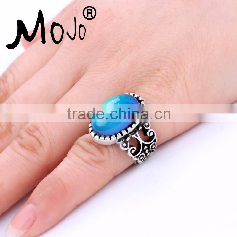 Changing color mood rings for sale women mood ring