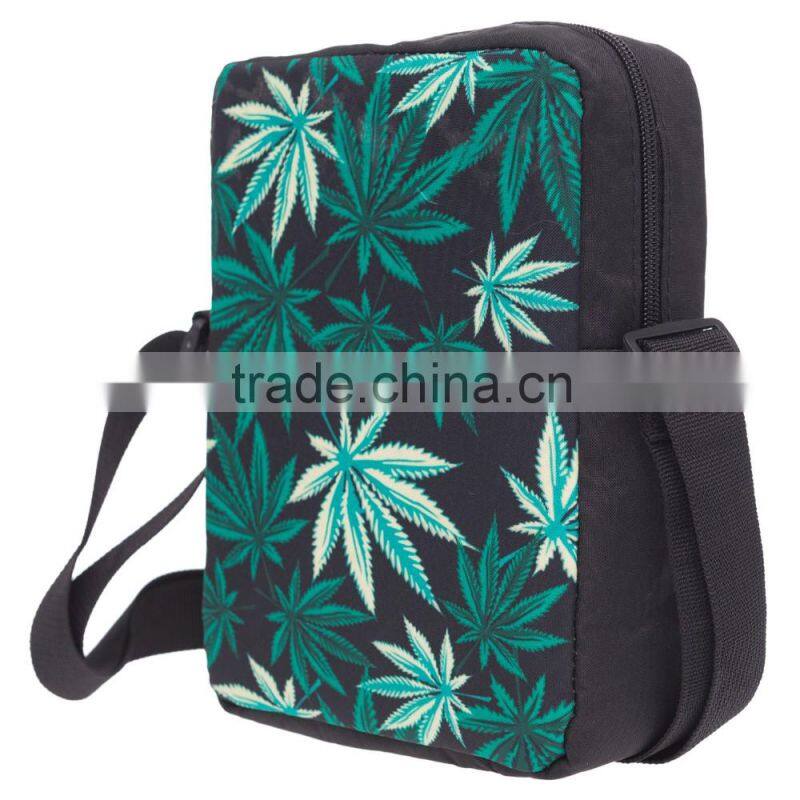 New Deisgn Digital Printed Long Strap Men Small Shoulder Bag