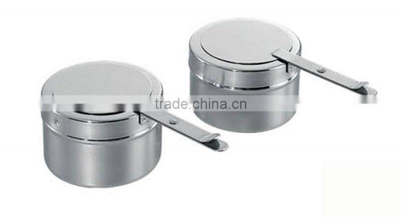 4L stainless steel lunch round plate, round shape food tray