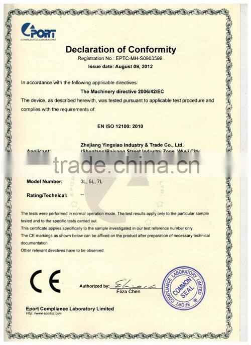 3L Vertical Painting Sausage Stuffer CE Approved Sausage Filling Machine