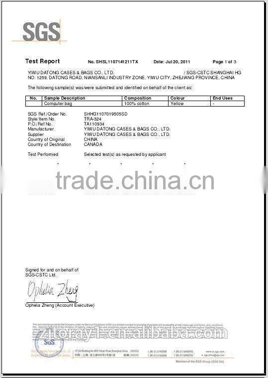 Waterpoof nylon drawstring bag in different size