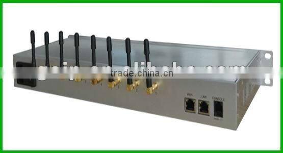 Good Price 8 Channel GSM/CDMA VOIP Gateway GoIP 8 modem router Sim Card