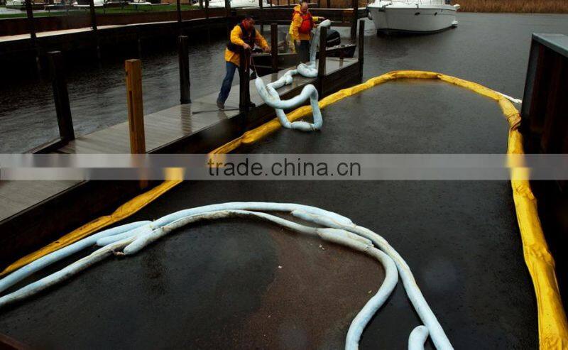 Oil Only Absorbent Boom For Oil Spill Containment on Land or Water