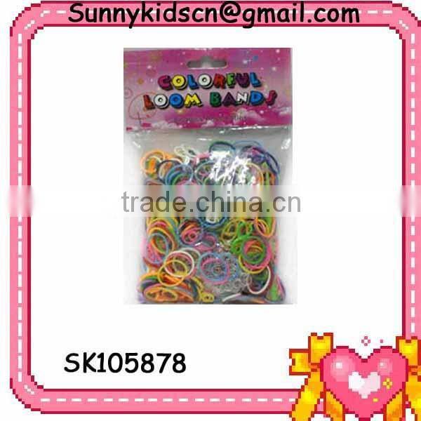 fashion rubber band bracelet patterns with EN71