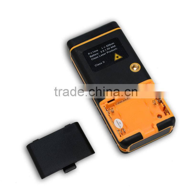 Area Volume Measurer Range Finder Accuracy 2mm 80m/262ft Laser Distance Meter