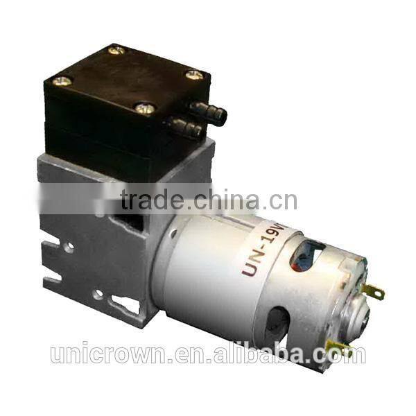 DC-19VD Brushless Mini Vacuum Air Pump DC12V 560mmHg 1.5kgf/cm2 13LPM