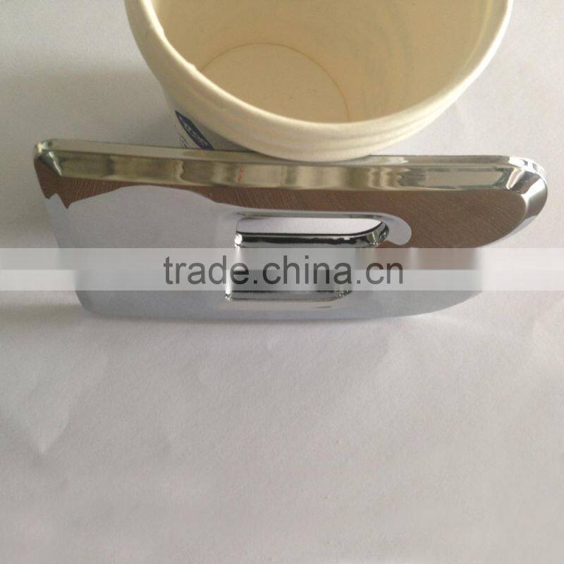 Decoratiion 3D ABS plastic chrome plating self-adhesive letter sign