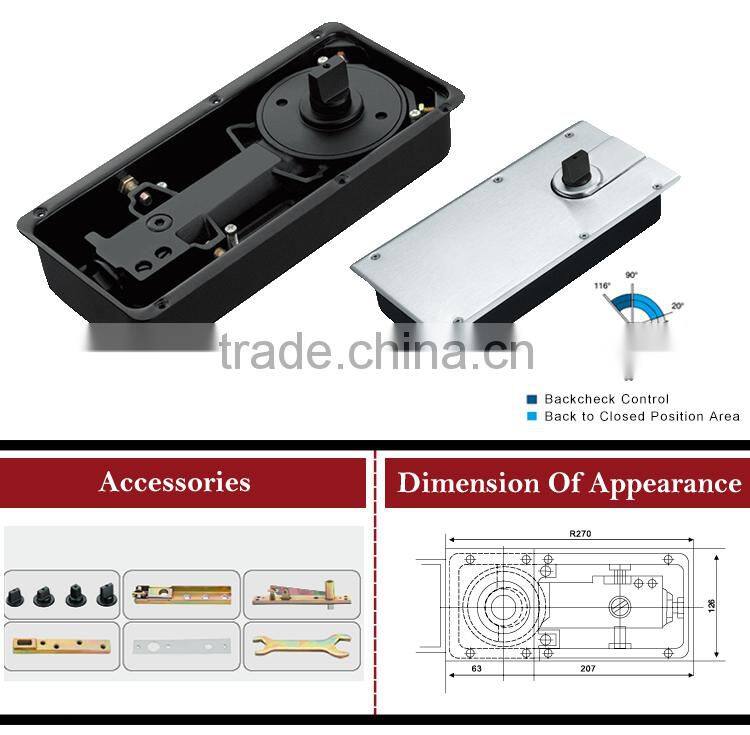 Wholesale China Factory Premium Glass Door Floor Hinge