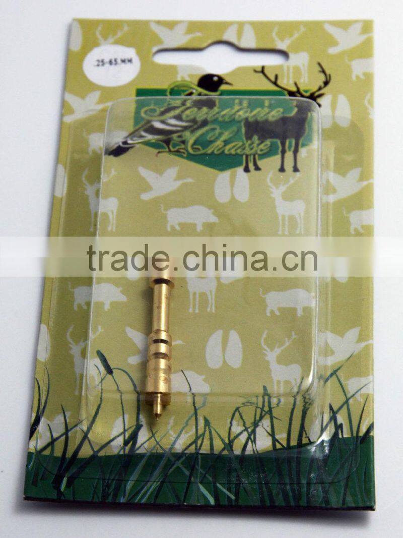 High Quality Brass Loading & Cleaning Jag Tip .22-.50Cal. external thread 8-32 Wholesale