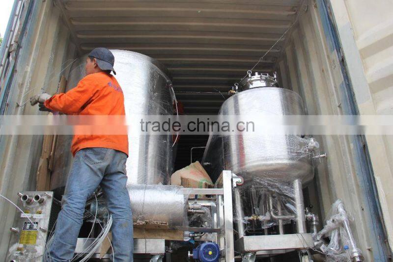 RJ-5000L brewing kettle and fermenter 5T large volume brewery for sale