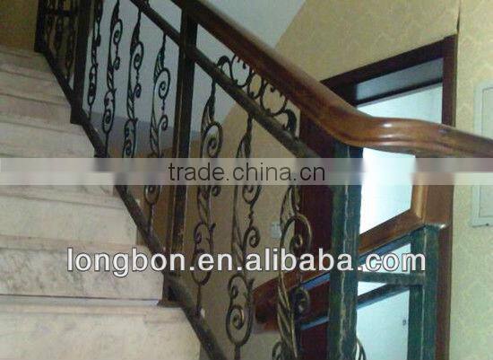 Top-selling modern hand forged outdoor handrail